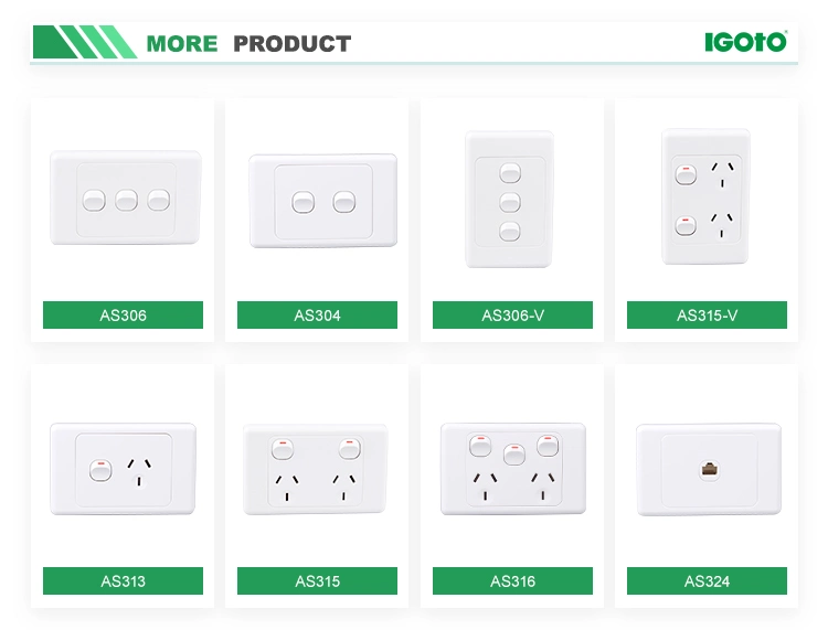 SAA Clipsal Australia New Zealand Standard Wall Socket Double 5V 2AMPS USB a+C USB Gpo Power Points