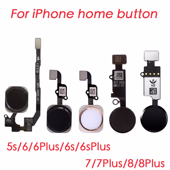 High Quality Home Button for iPhone 6s Home Key Flex Cable