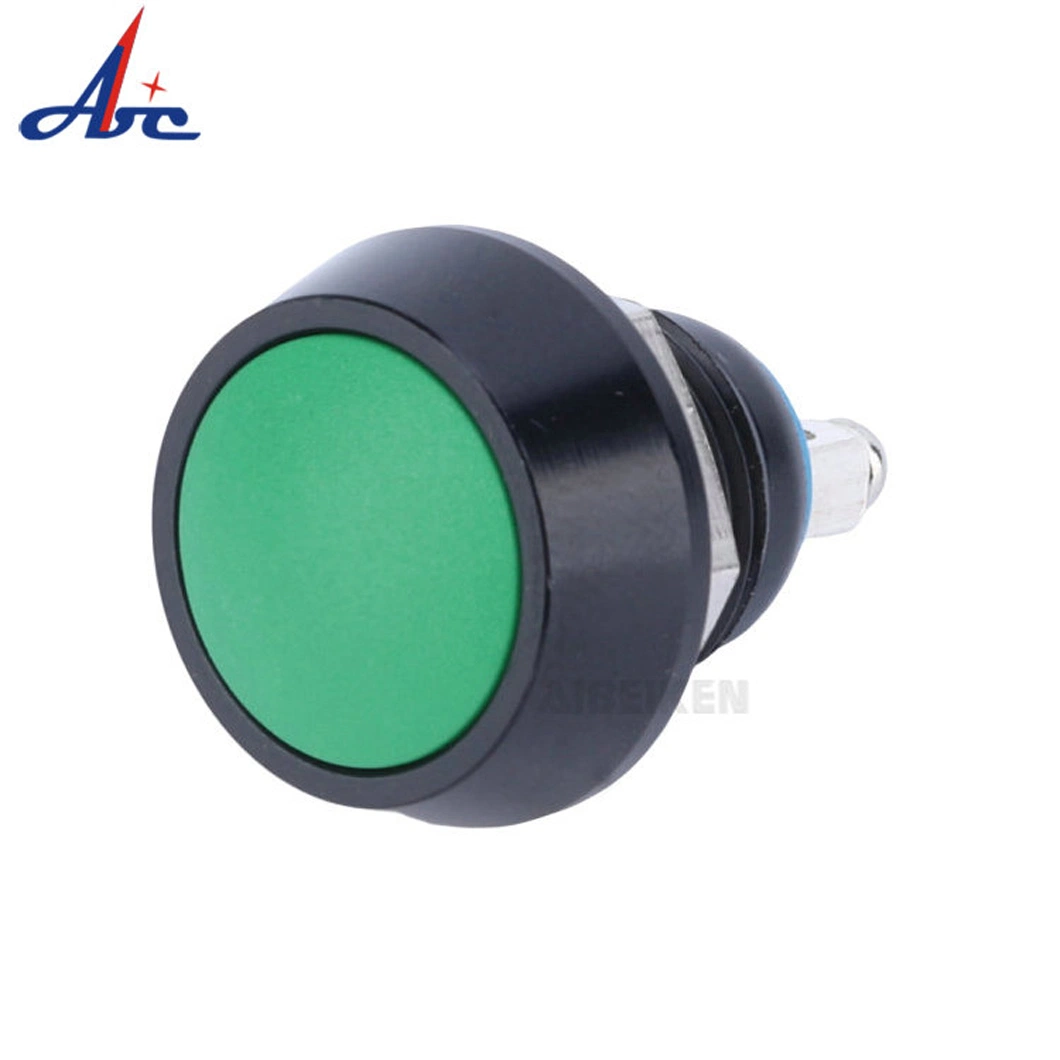 12mm LED Light Metal Momentary Push Button Switch Waterproof Doorbell Push Button Ring