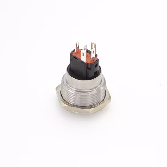 Onpow – interrupteur à bouton-poussoir lumineux en métal, momentané étanche à l'eau, personnalisation 12mm/16mm/19mm/22mm