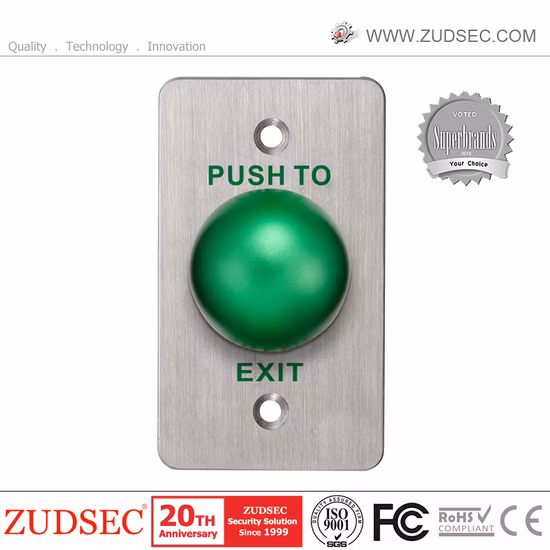 Bouton de réinitialisation de la clé de sortie de bonne qualité pour le contrôle d'accès