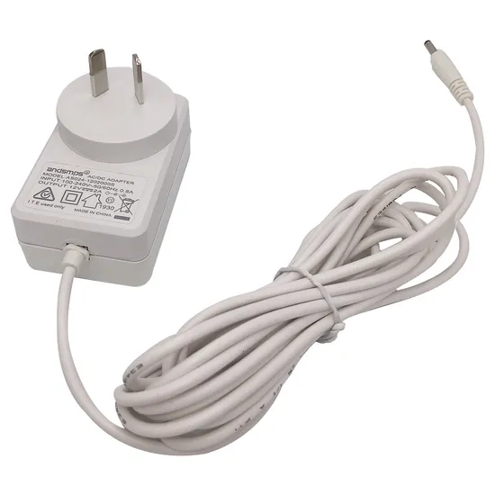 Usine en gros 15 W Australie AC DC adaptateur mural 5 V 3A SAA prise de chargeur avec prise Au pour lumière LED